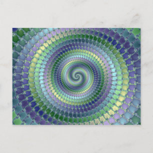 Pondering - Fractal Postcard