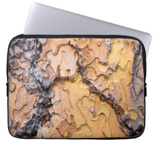 Ponderosa pine bark, Washington Laptop Sleeve