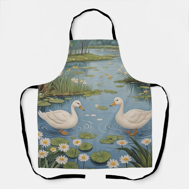 Pondside Tranquility Apron (Front)