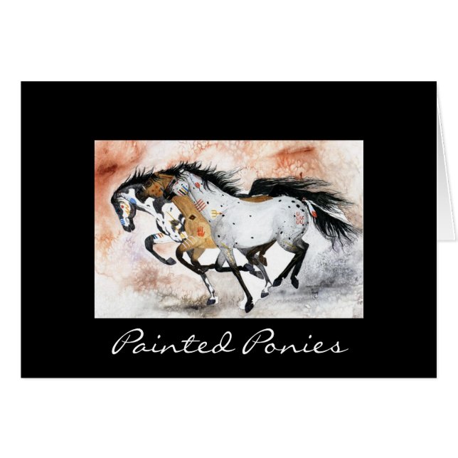 Poneys peints (Devant horizontal)