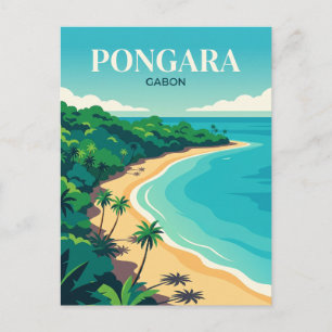 Pongara National Park Gabon Postcard