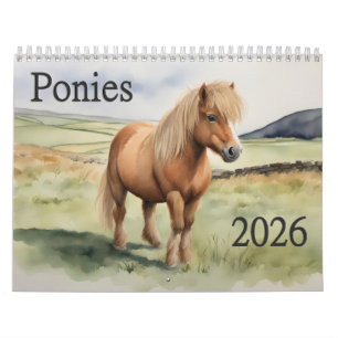Ponies 2026 calendar