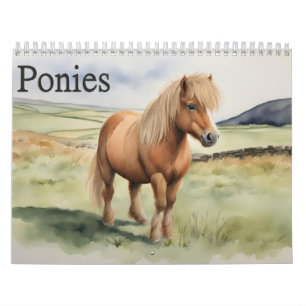 Ponies  calendar