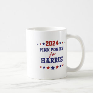 Ponies For Kamala-harris 2024 Coffee Mug