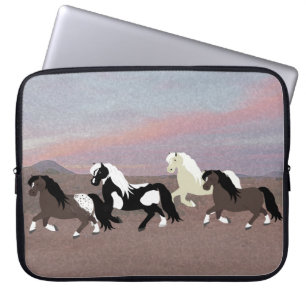 Ponies Neoprene Laptop Sleeve