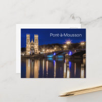 Pont a Mousson Panorama with Moselle Souvenir