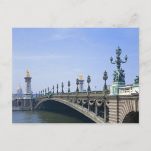 Pont Alexandre-III Bridge Postcard