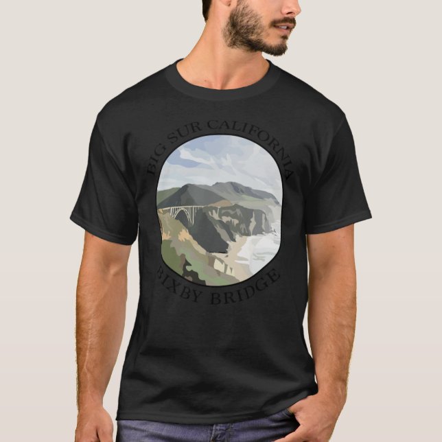 pont big sur bixby T-Shirt classique (Devant)