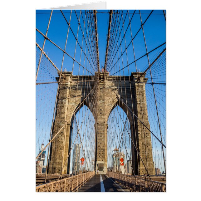 Pont Brooklyn tôt le matin (Devant)