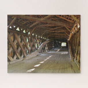 Pont couvert à l'intérieur - Puzzle