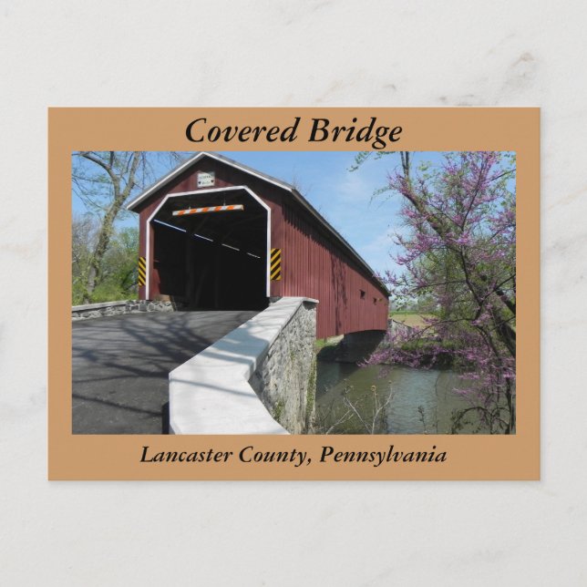 Pont couvert - Carte postale (Devant)