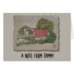 Pont couvert d'amoureux