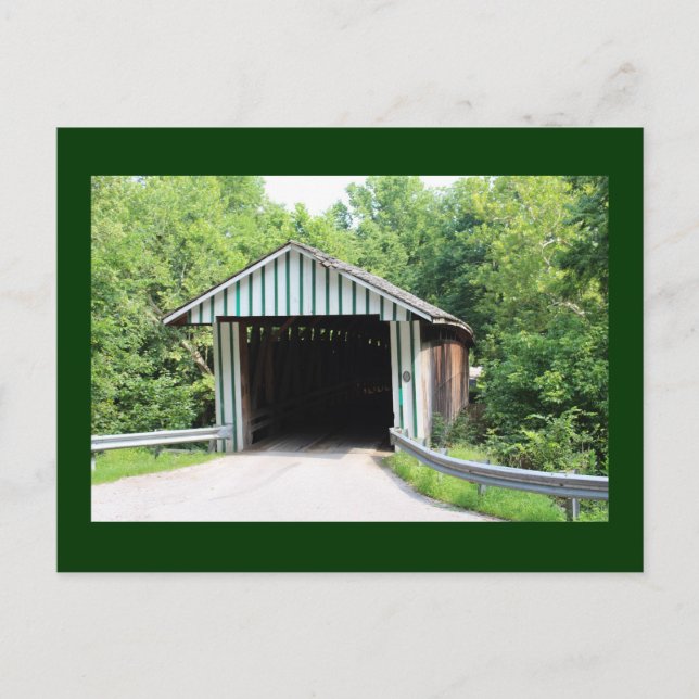 Pont couvert de Colville, Paris Kentucky - Carte p (Devant)