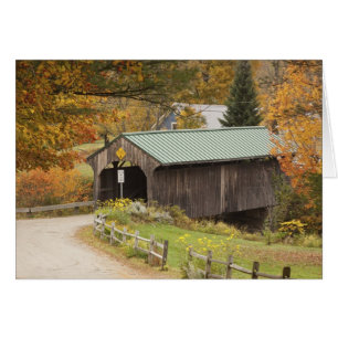 Pont couvert, Vermont, États-Unis