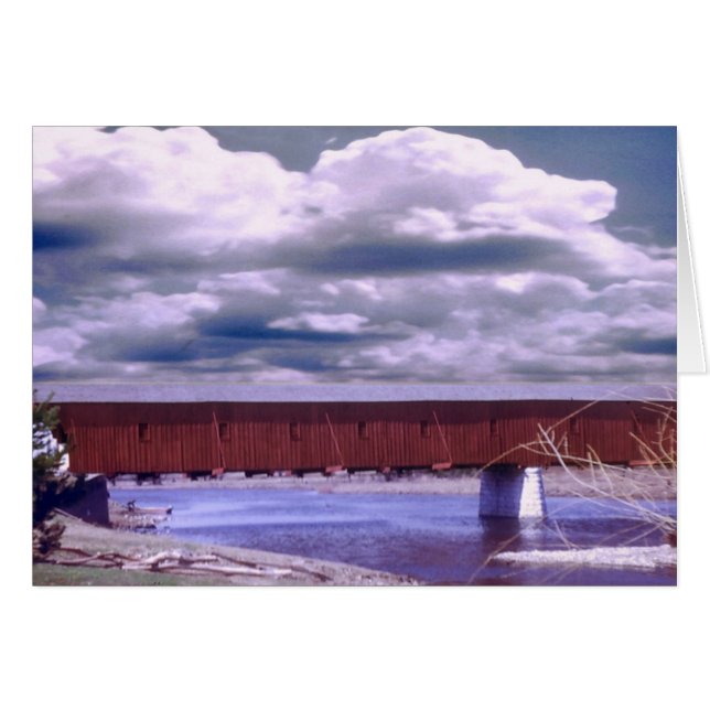 Pont couvert West Montrose (Devant horizontal)