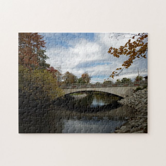 Pont créatif ciel d'eau photo puzzle puzzle (Horizontal)