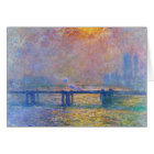 Pont croisé de Charing, la Tamise, Claude Monet
