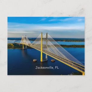 Pont Dames Point, Carte postale de Jacksonville
