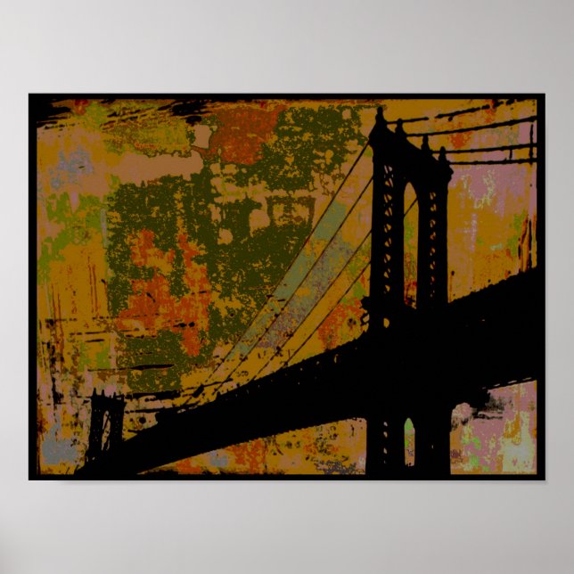 Pont dansant ~ Imprimer / Poster (Devant)