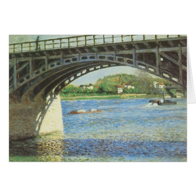 Pont d'Argenteuil par Gustave Caillebotte (Devant horizontal)