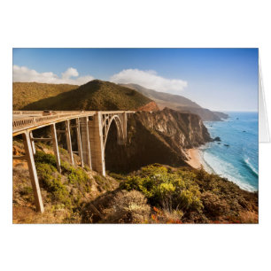 Pont de Bixby, grand Sur, la Californie,