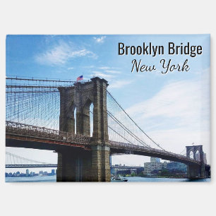 Pont de Brooklyn New York Souvenir Magnet