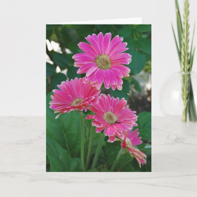 Pont de fleurs - carte pour notes de marais (Devant)