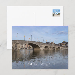 Pont de Jambes, Namur, Belgium Postcard