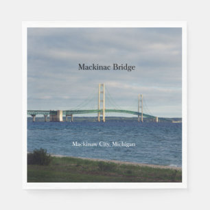 Pont de Mackinaw Les serviettes en papier de la vi