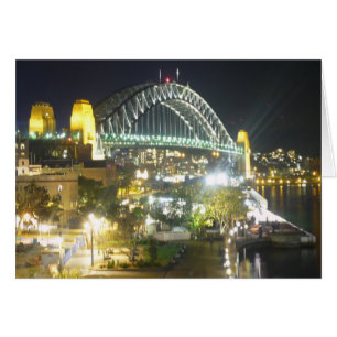 pont de nuit du port de sydney