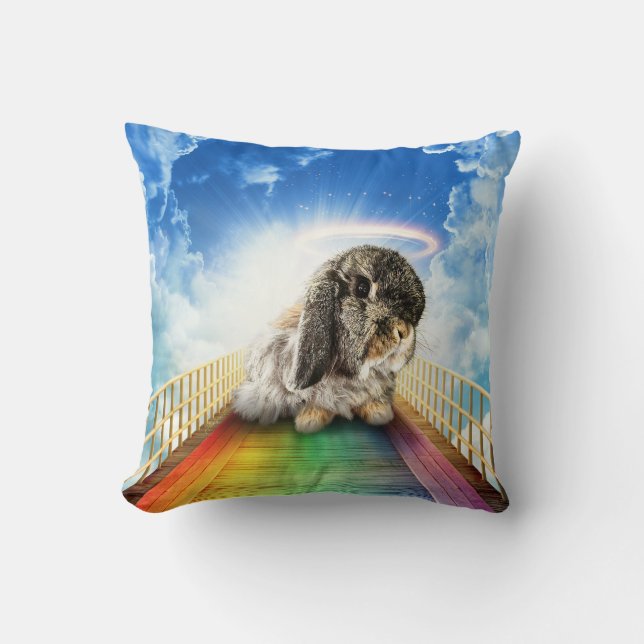 Pont de plusieurs couleurs Coussin (Recto)