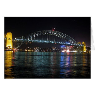 pont de sydney night