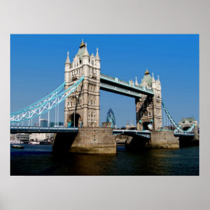 Pont de tour, affiche de Londres
