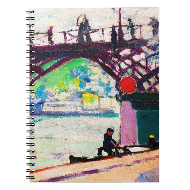 Pont des Arts by Henry Lyman Sayen Notebook (Front)