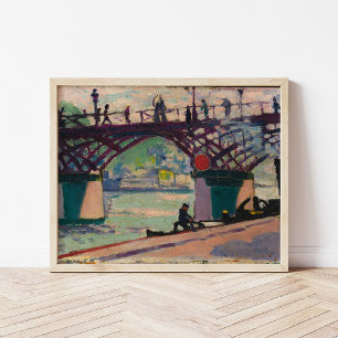 Pont Des Arts   Henry Lyman Saÿen Poster