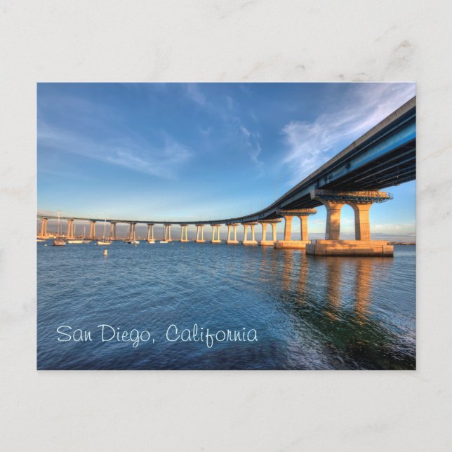 Pont du Coronado à San Diego Carte postale (Devant)