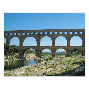 Pont du Gard, France - Impression photo