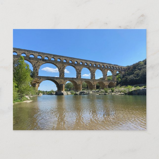 Pont du Gard, France Postcard (Front)