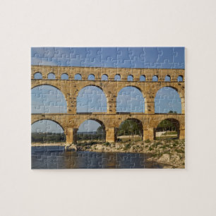 Pont du Gard, Gard, Languedoc Roussillon, France Jigsaw Puzzle