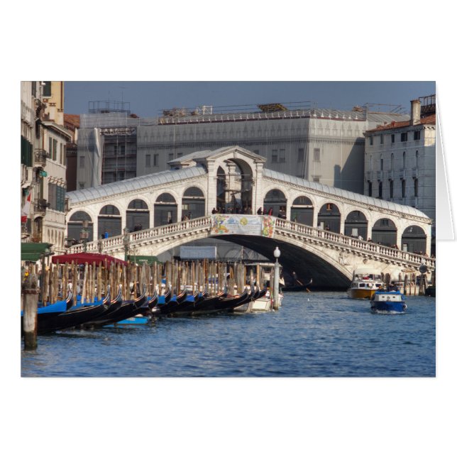 Pont du Rialto Venise Italie (Devant horizontal)