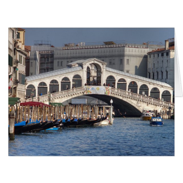 Pont du Rialto Venise Italie (Devant horizontal)