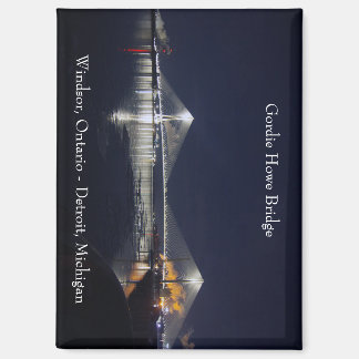 Pont Gordie Howe  aimant rectangle