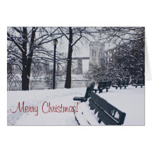 Pont Hell Gate Joyeuse Carte de Noël
