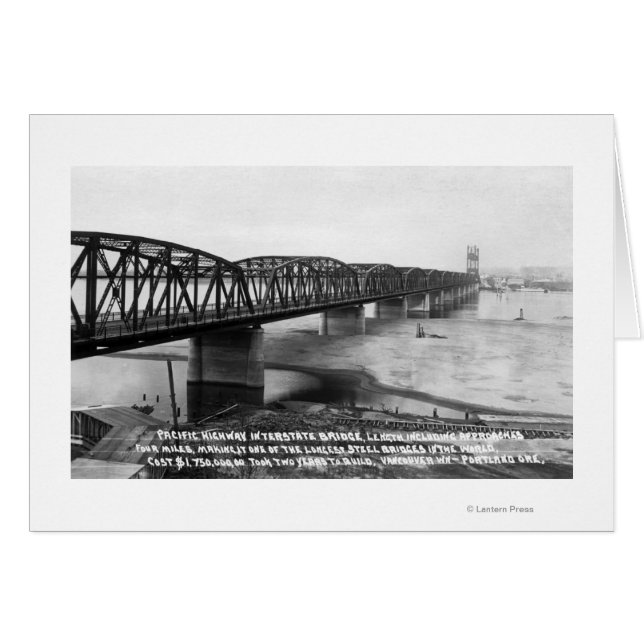 Pont inter-États de Portland, OU Pacific Highway (Devant horizontal)