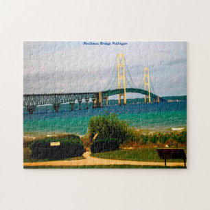 Pont Mackinac Michigan. Puzzle