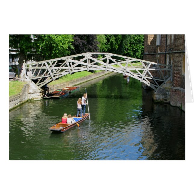 Pont mathématique, Cambridge (Devant horizontal)
