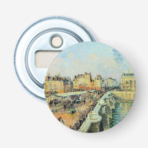 Pont Neuf, Afternoon, Sunlight Camille Pissarro   Bottle Opener