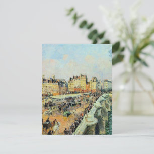 Pont Neuf, Afternoon, Sunlight Camille Pissarro   RSVP Card