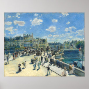 Pont Neuf, Paris - Auguste Renoir Fine Art Poster