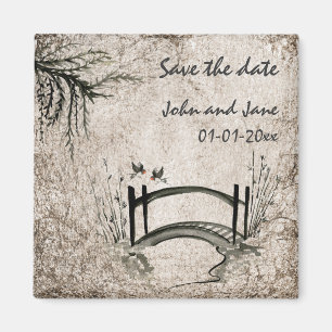 Pont Oriental Enregistrer la date Magnet